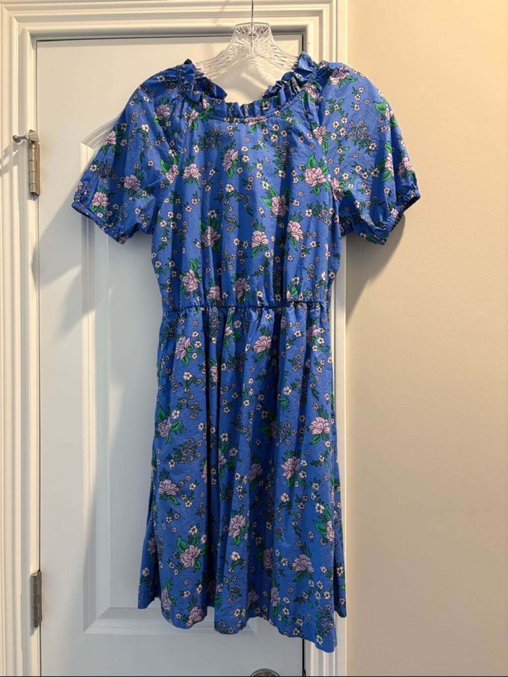 J. Crew Blue Floral Dress